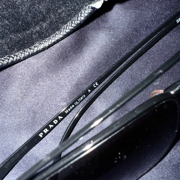 Authentic Brand new Prada Black Cat Eye Sunglasses - Picture 7 of 7